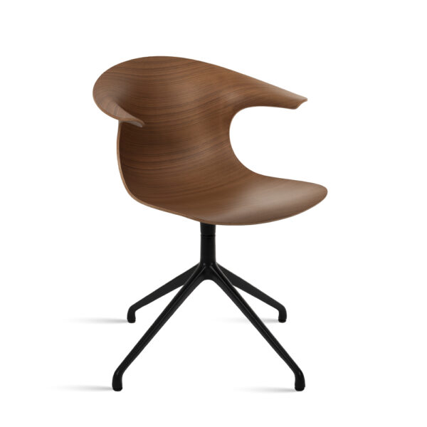 Loop 3D Wood 4 Star Aluminium Base - infiniti